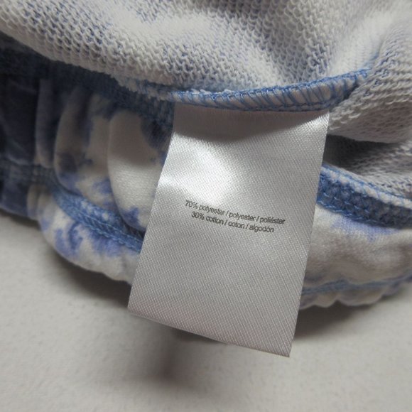 Halston tie dye French terry drawstring Riviera‎ shorts - Picture 8 of 14